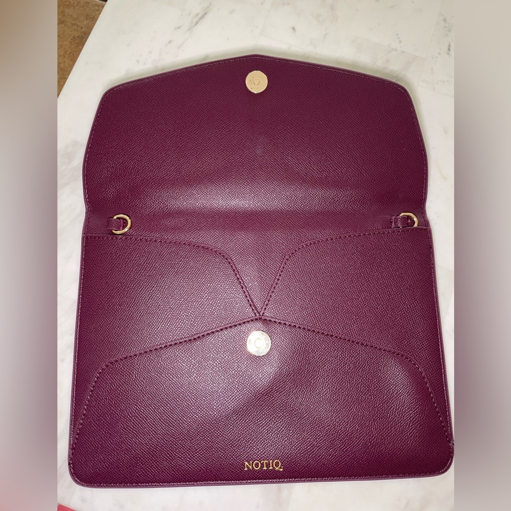 NOTIQ Pebbled Leather Tablet Case / Clutch Bag - Picture 3 of 3